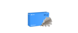 Carta da filtro grado 287 1/2 dischi pieghettati 185 mm. - confezione da 50