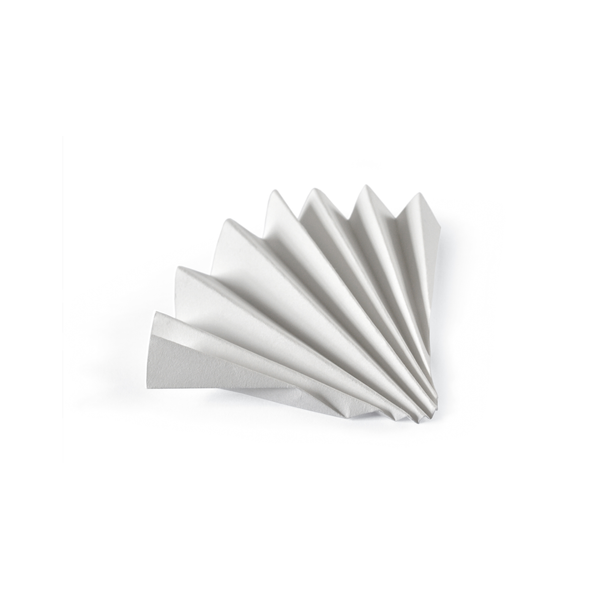 Carta da filtro grado 520 BII 1/2 dischi pieghettati 240 mm. - confezione da 50
