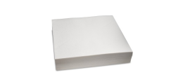 Carta da filtro grado 520 bII 1/2 Fogli 580 x 580 mm. - confezione da 250