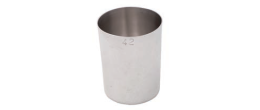 Crogiolo in platino cilindrico ml. 35 (30x50h mm.) peso 225 gr. spessore 1,50 mm.