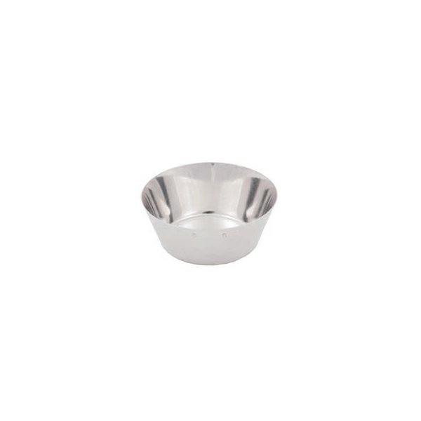 Crogiolo in platino basso ml. 40 (46x37h mm.) peso 32 gr. spessore 0,38 mm.
