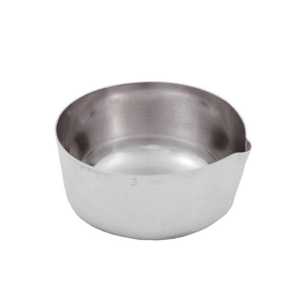 Capsula in platino forma standard ml. 20 (40x20h) peso 12 gr. spessore 0,20 mm.