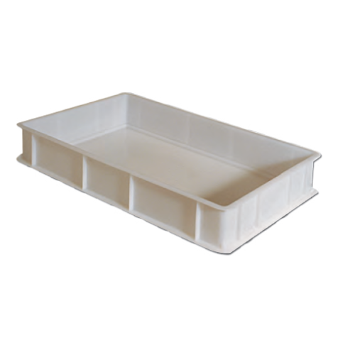 Cassetta sovrapponibile in HDPE litri 20 (600x400x100 mm.)