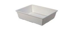 Vaschetta in ABS (250x250x80 mm.) colore bianco