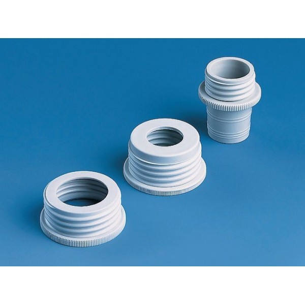 Adattatore in PP GL 45 per bottiglie con filettatura S 50