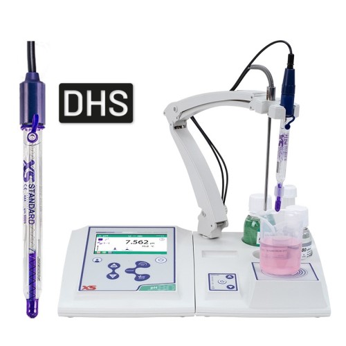 Phmetro da banco PH 80 pro stirrer con elettrodo XS Standard DHS e agitatore