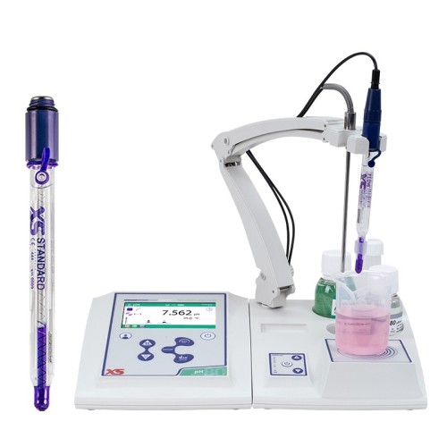 Phmetro da banco PH 80 pro stirrer con elettrodo XS Standard S7 e agitatore