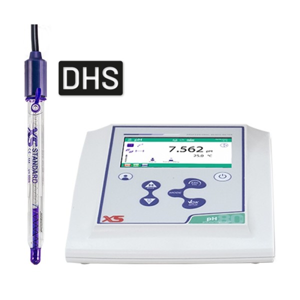 Phmetro da banco PH 80 pro con elettrodo xs standard dhs