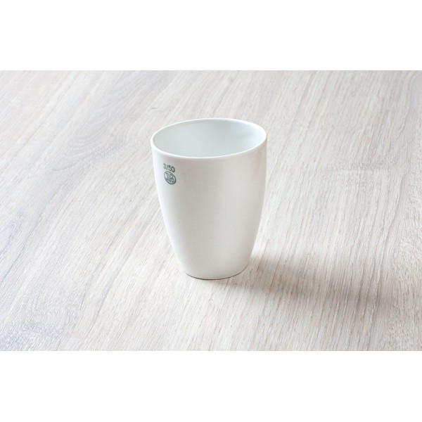 Crogiolo in porcellana forma alta ml. 50 (45x56h mm.)