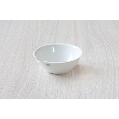 Capsula in porcellana fondo piatto ml. 450 (145x55h mm.)
