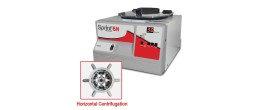 Centrifuga da banco sprint 6h con rotore basculante a 6 posti per provette da 10 ml.