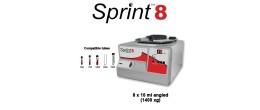 Centrifuga da banco sprint 8 con rotore fisso a 8 posti per provette da 15 ml.