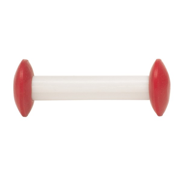 Ancorette magnetiche a rocchetto 20x54 mm. - dischi rossi Ancorette magnetiche a rocchetto 20x54 mm. - dischi rossi