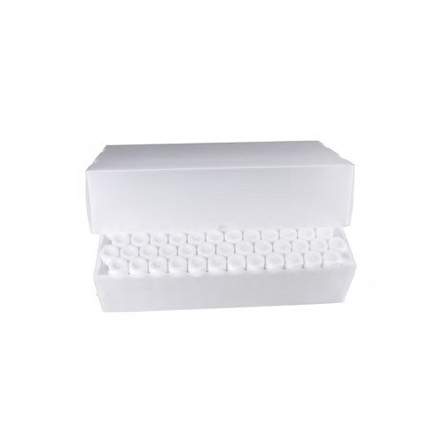 Vials preassemblate ml. 40 vetro chiaro con tappo pieno e setto in silicone/PTFE