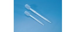Pipette Pasteur in PE ml. 5 graduata fino ad 1 ml. - confezione da 100