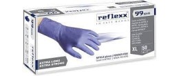 Guanti in nitrile alto spessore Reflexx 99 misura L - Conf. da 50