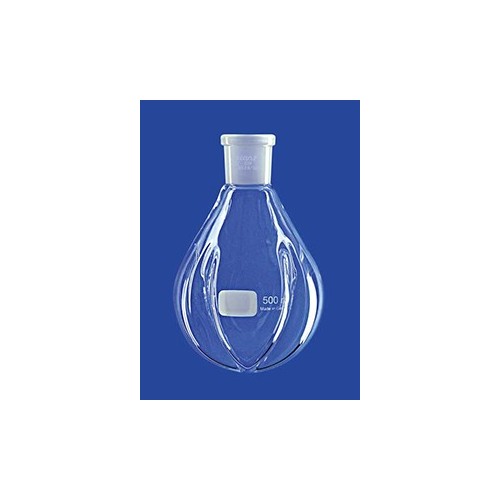 Pallone vetro Duran per evaporatore rotante  ml. 2000 - cono 29/32 per polveri