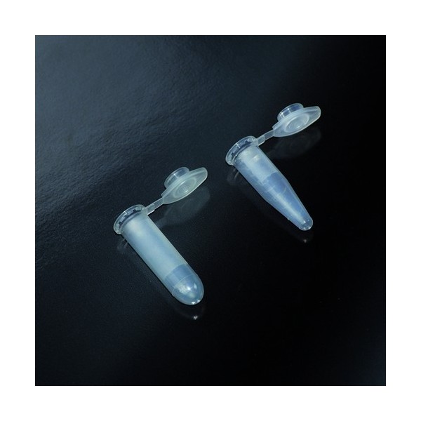 Microprovette incolore graduate ml. 2 con tappo conf. da 1000 Microprovette incolore graduate ml. 2 con tappo conf. da 1000