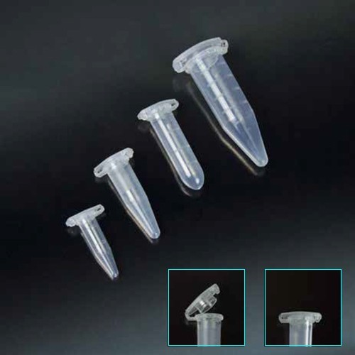 Microprovette securelock graduate ml. 5 con tappo conf. da 500