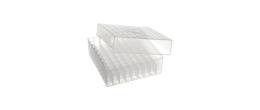 Rack per cryovials da 1 e 2 ml. neutro 81 posizioni