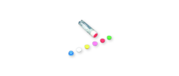 inserti colorati azzurri per cryovials confezione da 1000