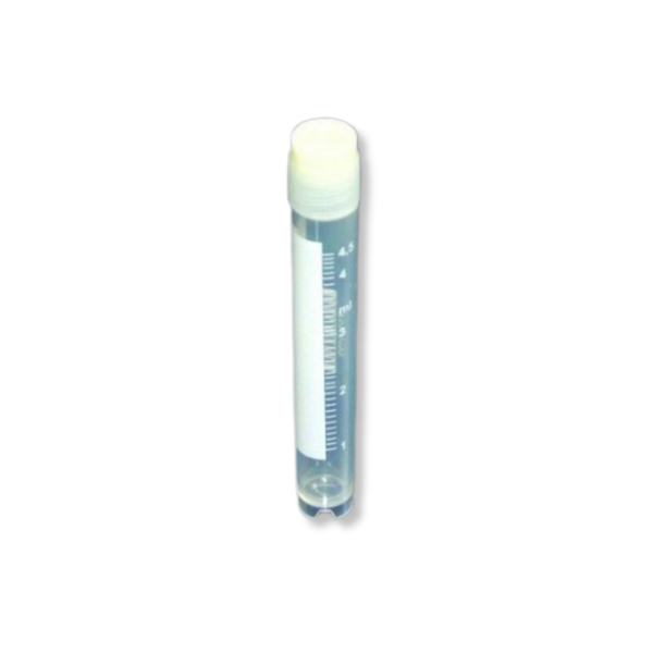 Criotubi con filettatura esterna ml. 5 con base sterili conf. 1000 graduati Criotubi con filettatura esterna ml. 5 con base sterili conf. 1000 graduati