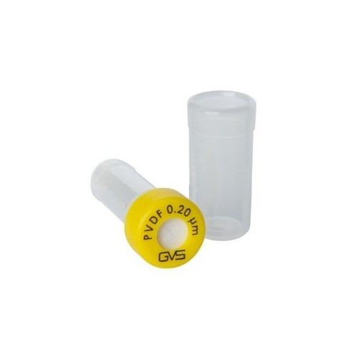 Separa vials filtrante con membrana in pvdf porosità 0,20 um. confezione da 100