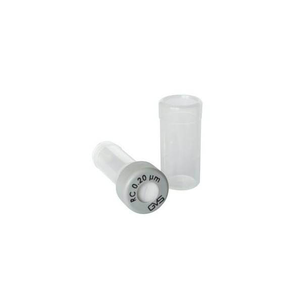 Separa vials filtrante con membrana in cellulosa rigenerata porosità 0,20 um. confezione da 100 Separa vials filtrante con membrana in cellulosa rigenerata porosità 0,20 um. confezione da 100