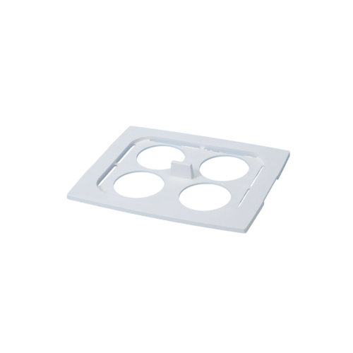 Supporto beaker in plastica per 4 beaker da 600 ml. per Branson 5510/5800