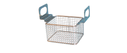 Cestello in rete in acciaio inox 125x107x74 mm. per Branson 1510/1800