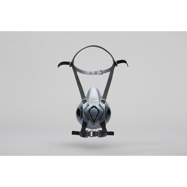 Semimaschera BLS 4000 next R taglia S/M con facciale termoplastico Semimaschera BLS 4000 next R taglia S/M con facciale termoplastico