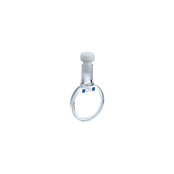 Cuvetta cilindrica in quarzo con tappo ml. 0,280 C.O. 1 mm. tipo 120