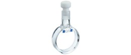 Cuvetta cilindrica in quarzo con tappo ml. 1,4 C.O. 5 mm. tipo 120