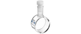 Cuvetta cilindrica in quarzo con tappo ml. 2,8 C.O. 10 mm. tipo 120