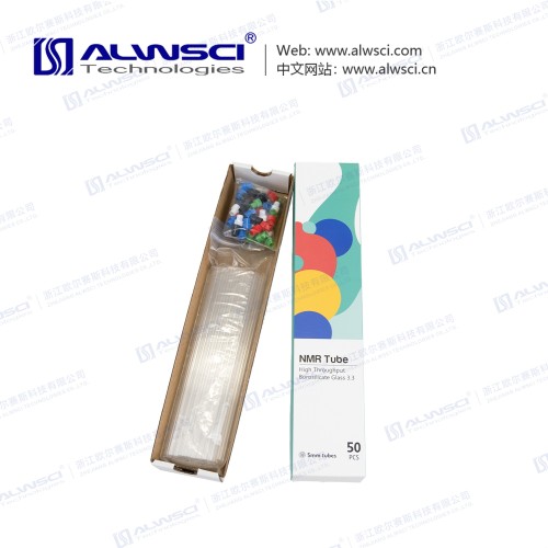 Tubi nmr diametro 5 mm. - lunghezza 178 mm. confezione da 50 (600 Mhz) con tappi