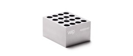 Blocco STT-W16-D130-A per 16 provette con fondo tondo da 12/13 mm. di diametro