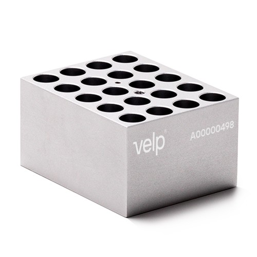 Blocco STT-W20-D130-A per 20 provette con fondo tondo da 12/13 mm. di diametro