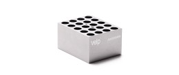 Blocco STT-W20-D130-A per 20 provette con fondo tondo da 12/13 mm. di diametro