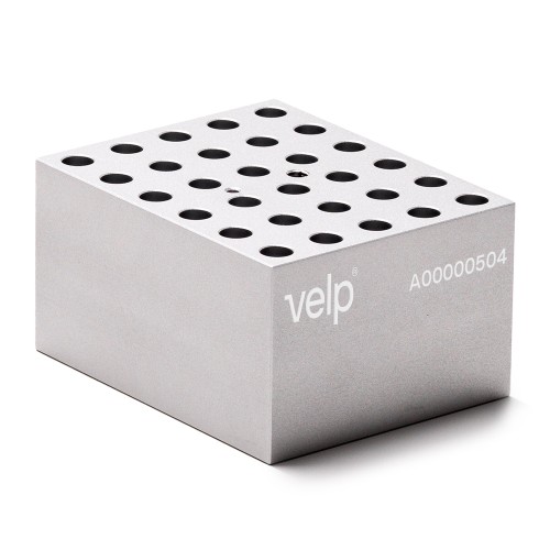 Blocco MCT-W30-V005-A per 30 provette PCR da 0,5 ml.
