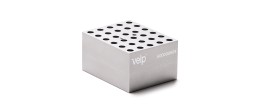 Blocco MCT-W30-V005-A per 30 provette PCR da 0,5 ml.