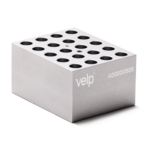 Blocco MCT-W20-V015-A per 20 microprovette da 1,5 ml.