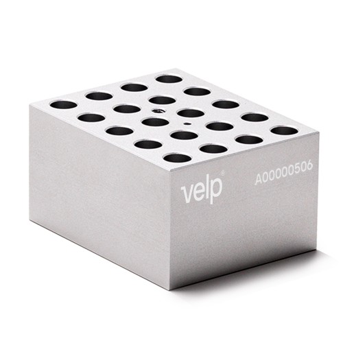 Blocco MCT-W20-V015-B per 20 microprovette da 1,5 ml.