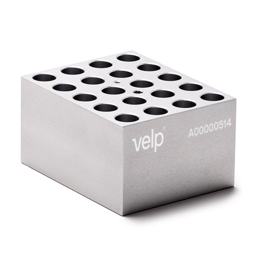 Blocco VLS-W20-D120-A per vials / fiale da 12 mm. di diametro