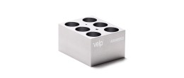 Blocco VLS-W06-D280-A per 6 vials / fiale da 28 mm. di diametro