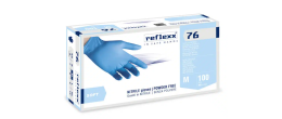 Guanti in nitrile Reflexx 76 misura XL - Conf. da 100