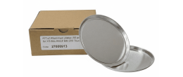 Piatti in alluminio per pesata diametro 90 mm. - confezione da 50 per BM 203 TOUCH