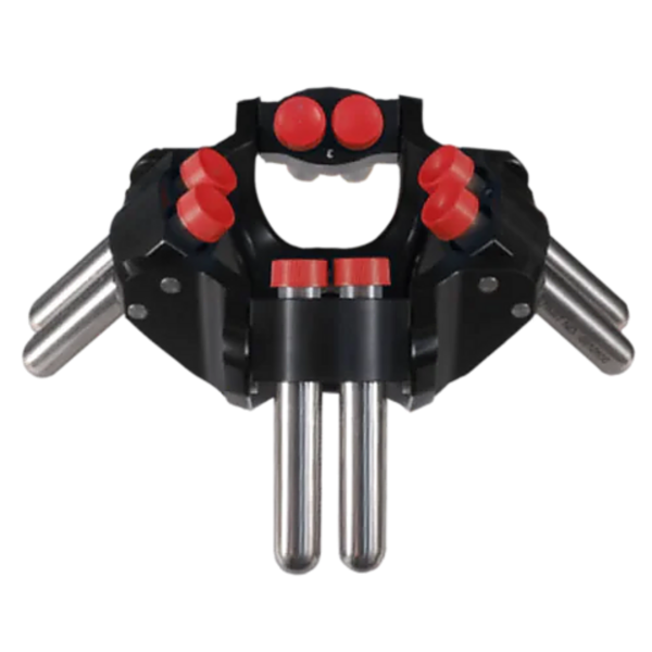 Rotore ibrido configuarzione fisso e oscillante per 8 provette sangue da 5/7/10 ml.