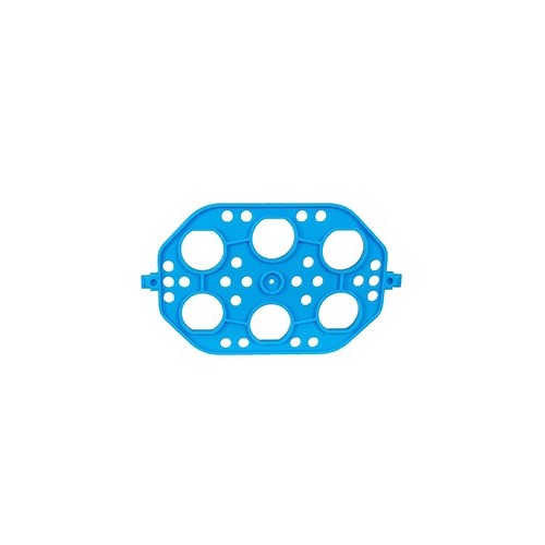 Rack per 9 provette da 50 ml. e 24 microprovette da 0,5 ml.