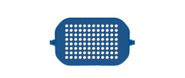 Rack per 96 microprovette da 0,2 ml. o 12 strip da 8 (solo per R2024-E)