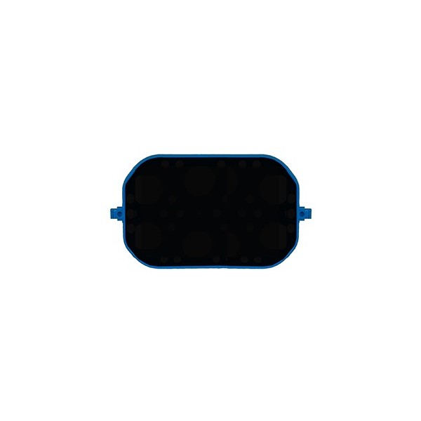 Mini piattaforma oscillante con tappetino in gomma 11,5 x 7,5 cm. (solo per R2024)